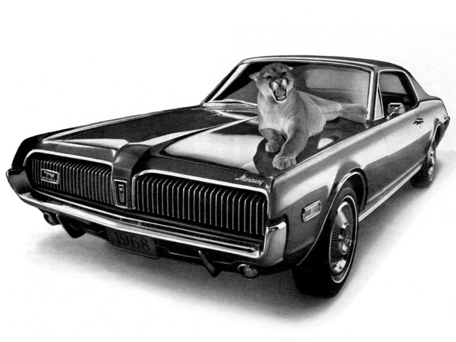  Mercury Cougar 1968 года  (фото 3 из 4)